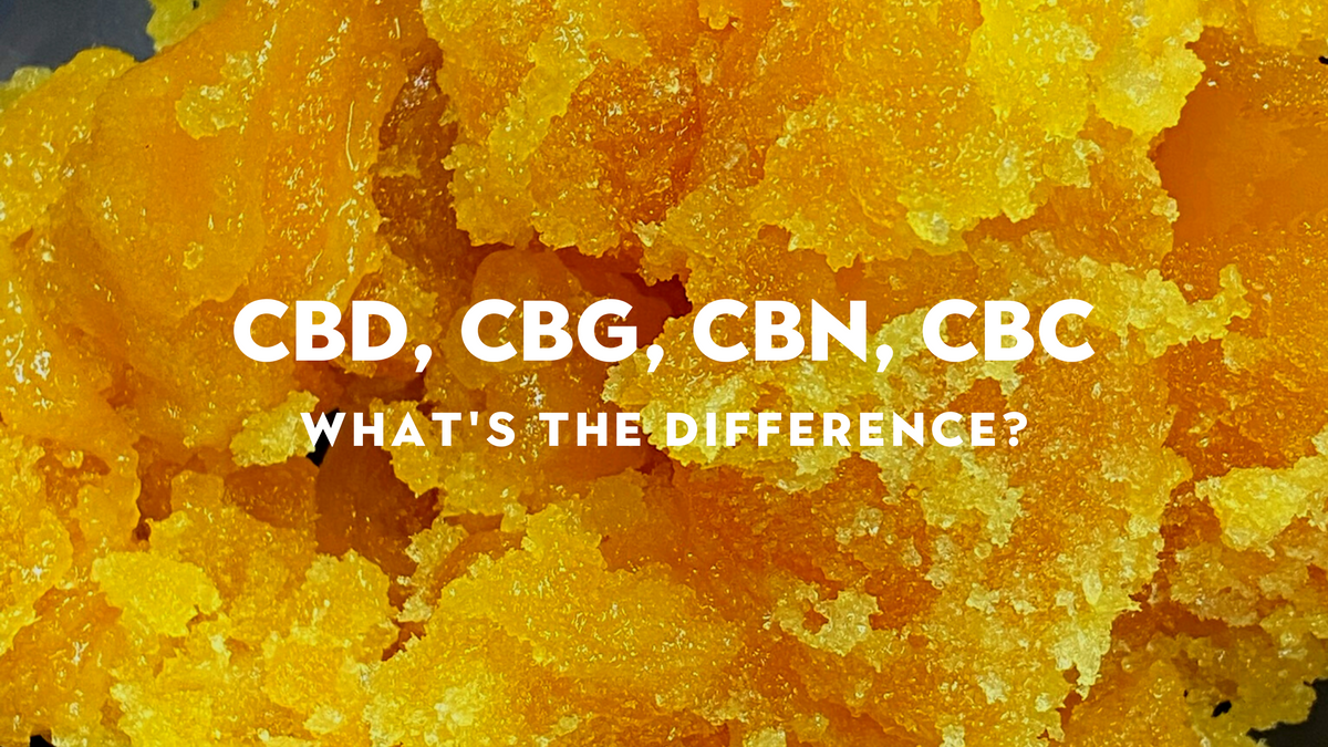 CBD, CBG, CBN, CBC: What's the Difference? – lost range.®