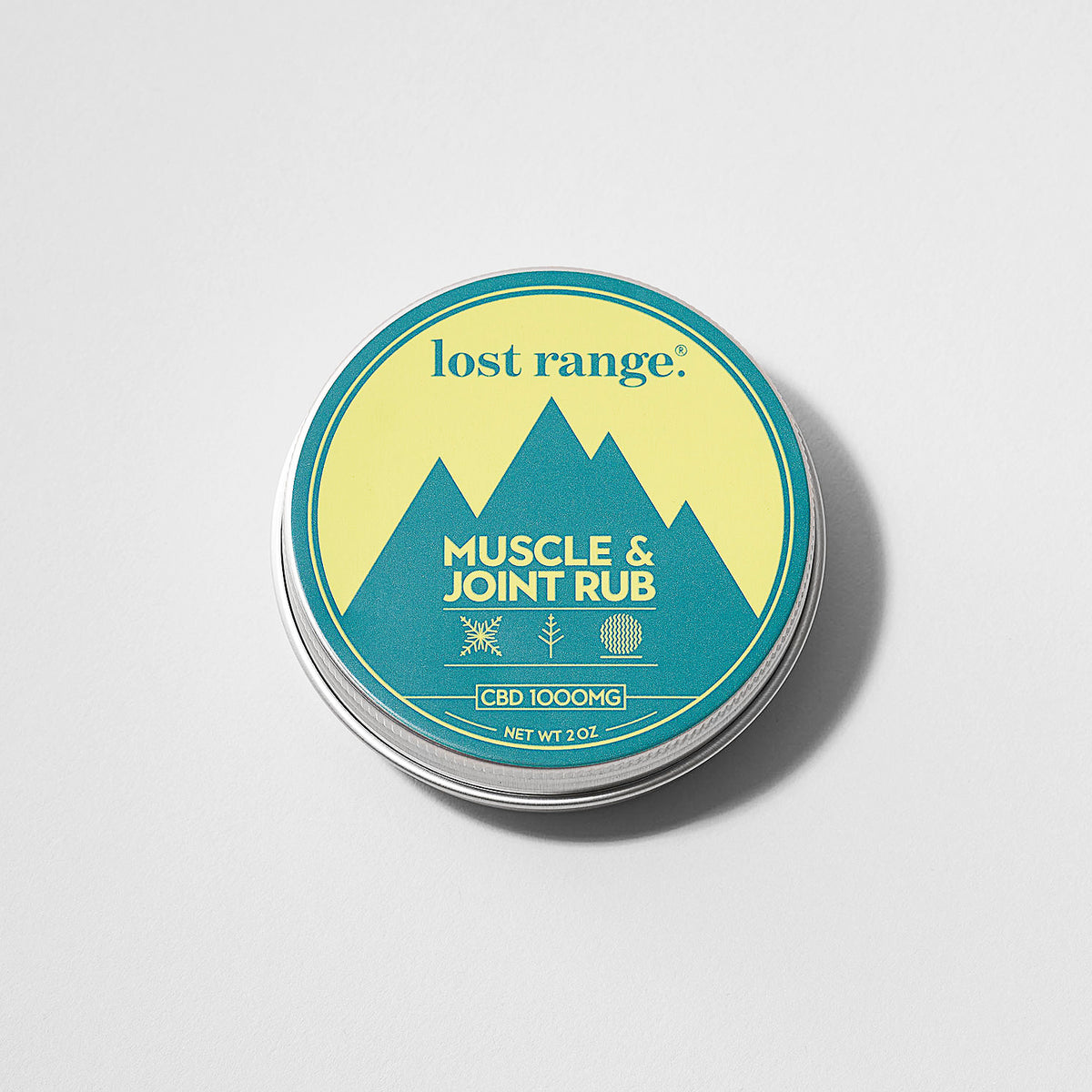CBD Muscle & Joint Rub (500-1000mg) – lost range.®