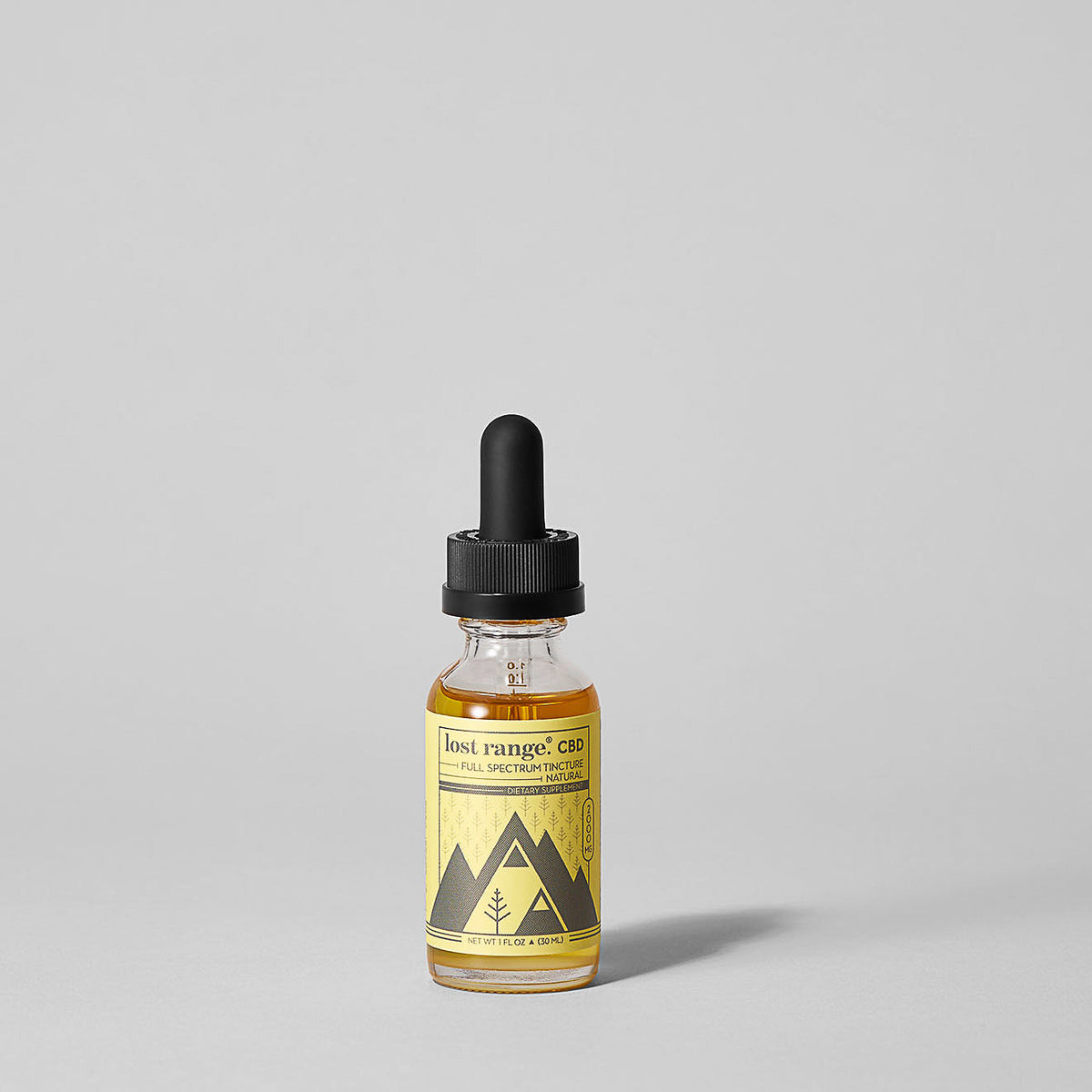 Full Spectrum CBD Tincture (2000mg) – lost range.®