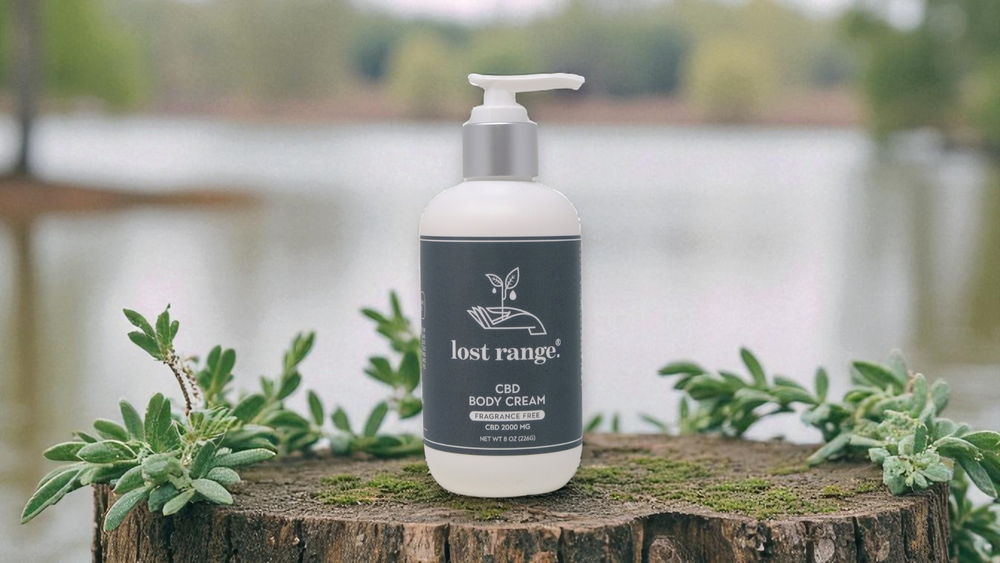 NEW! lost range.® CBD Body Cream