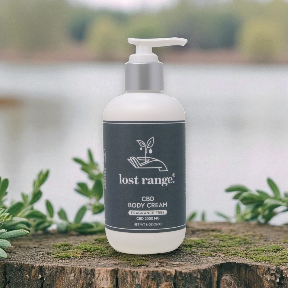 NEW! lost range.® CBD Body Cream