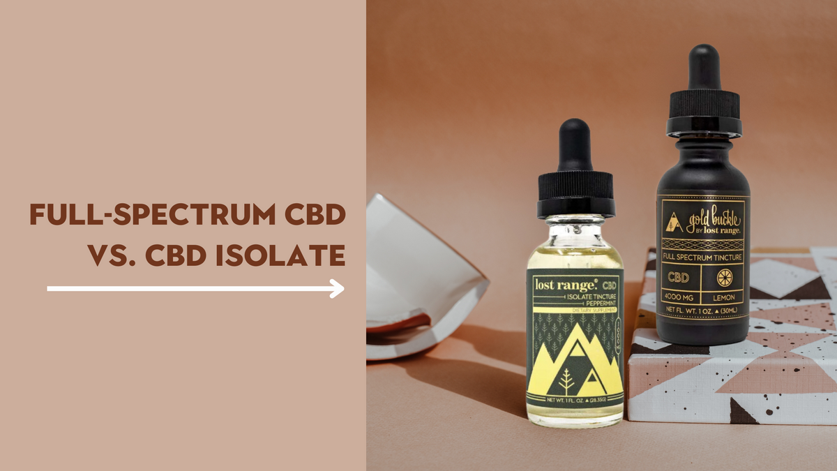 Full Spectrum Cbd Or Cbd Isolate Lost Range ®