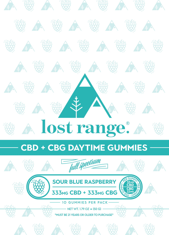CBD+CBG Daytime Gummies (666-2000mg) – lost range.®