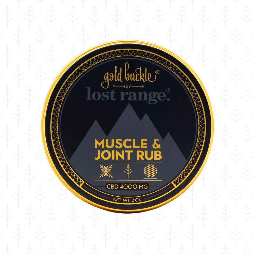 Gold Buckle® CBD Muscle & Joint Rub (2000-4000mg)