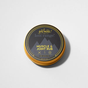 
                  
                    Gold Buckle® CBD Muscle & Joint Rub (2000-4000mg)
                  
                