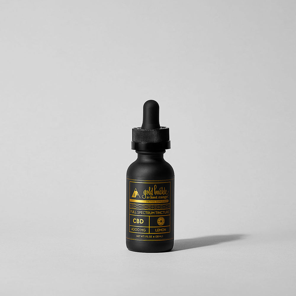 
                  
                    Gold Buckle® Full Spectrum CBD Tincture (4000mg)
                  
                